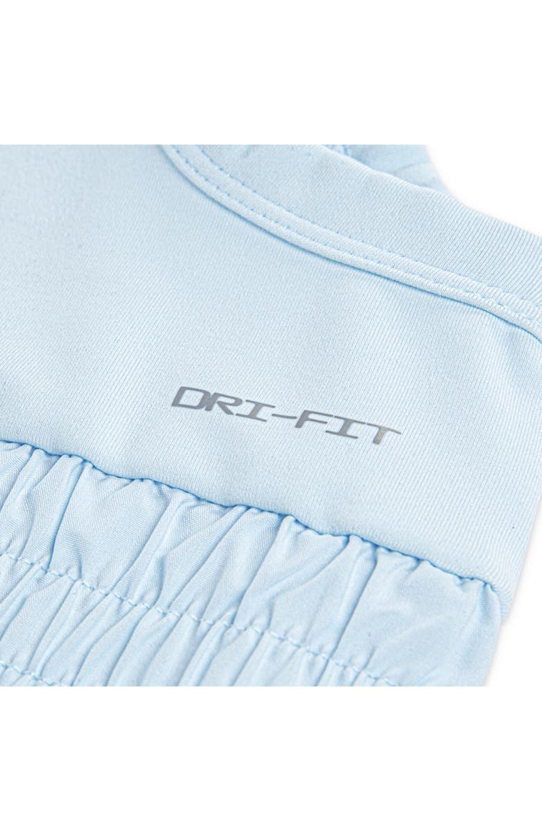 Nike Sunny Swoosh Romper, Alternate, color, Glacier Blue