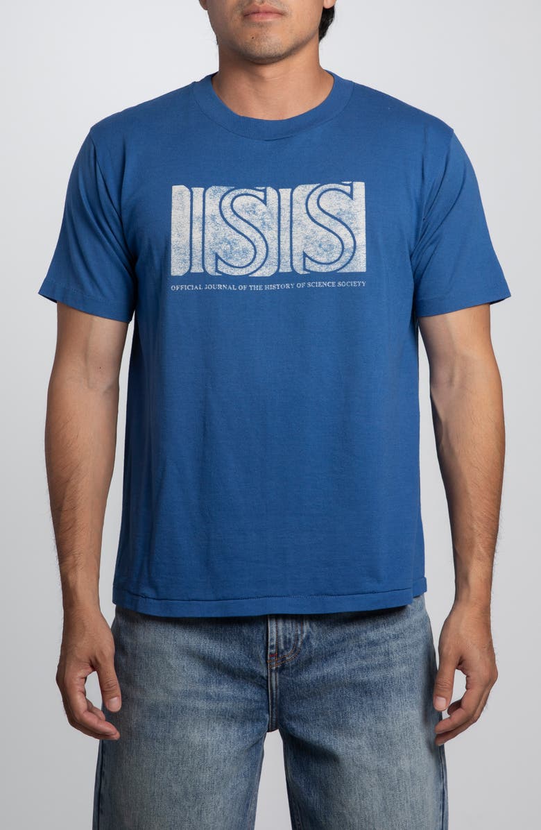 Elwood Vintage ISIS Tee, Main, color, Blue