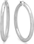 STEELTIME 50mm Hoop Earrings