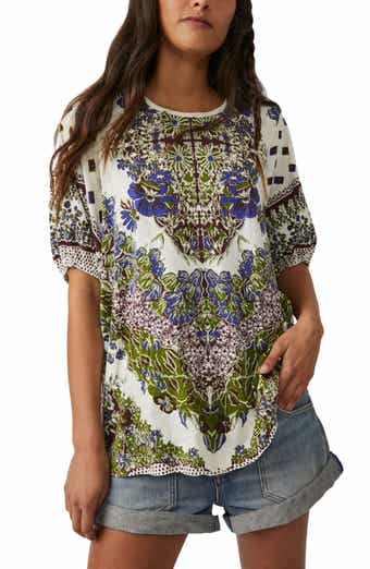 Luly Print Knit Top
