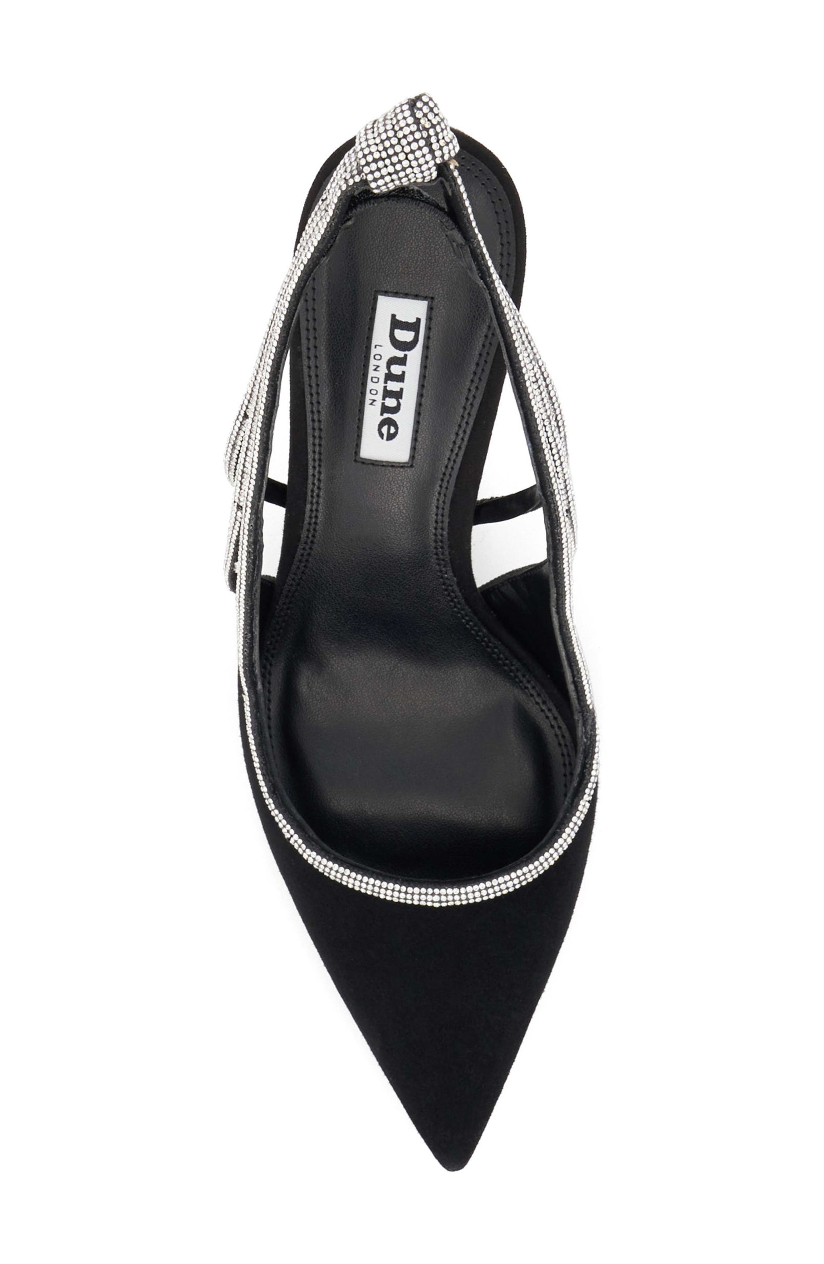 Dune London Cinematic Pointed Toe Slingback Pump, Alternate, color, 