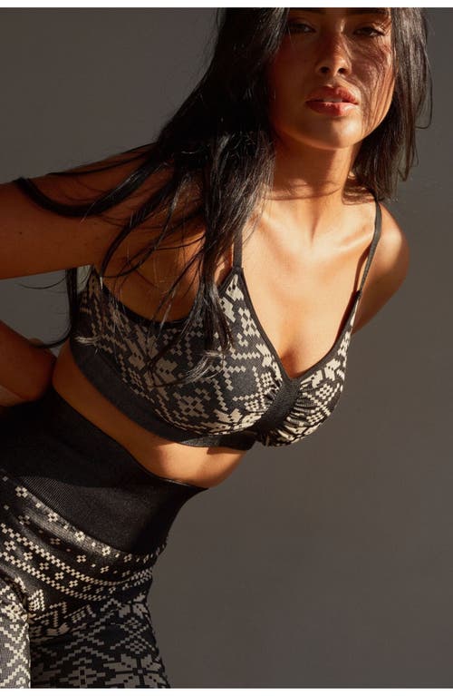 Vitality Baselayer Cinch Bra In Apres Ski
