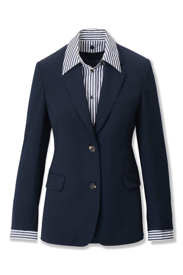Layered Wool Blazer, Alternate, color, SAL