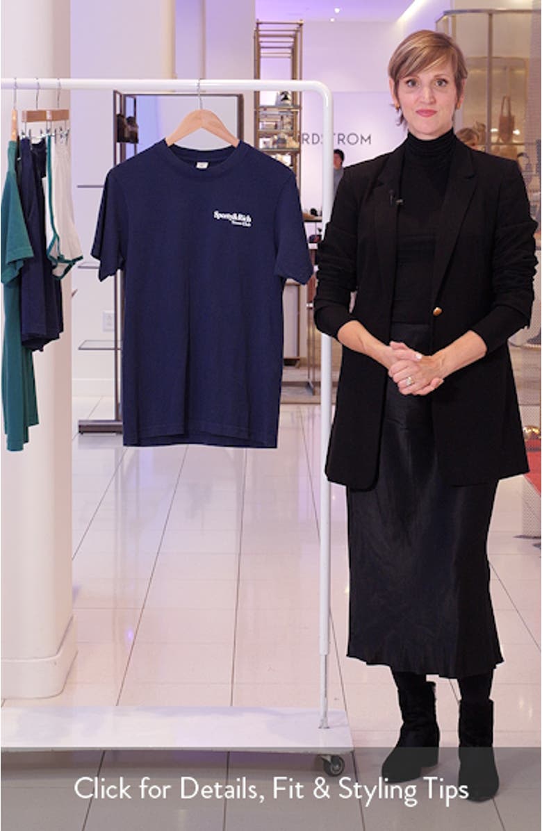 Gender Inclusive Play Tennis Graphic T-Shirt, sales video thumbnail