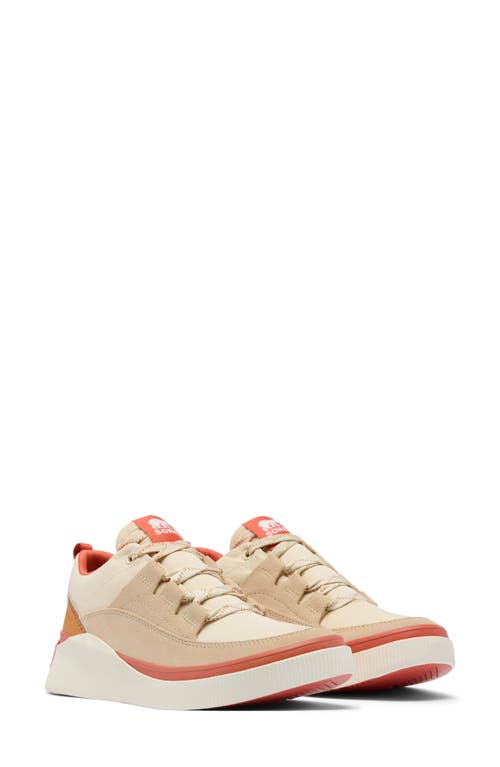 Sorel Out N About Iv Waterproof Sneaker In Bleached Ceramic/tuscan