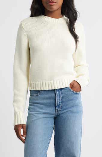 Madewell Solid Relaxed Cotton Sweater