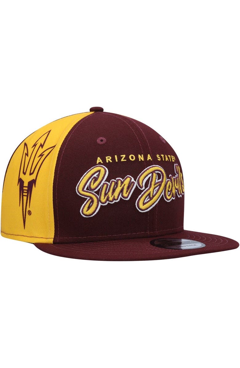 New Era Men's New Era  Maroon Arizona State Sun Devils Outright 9FIFTY Snapback Hat, Main, color, 