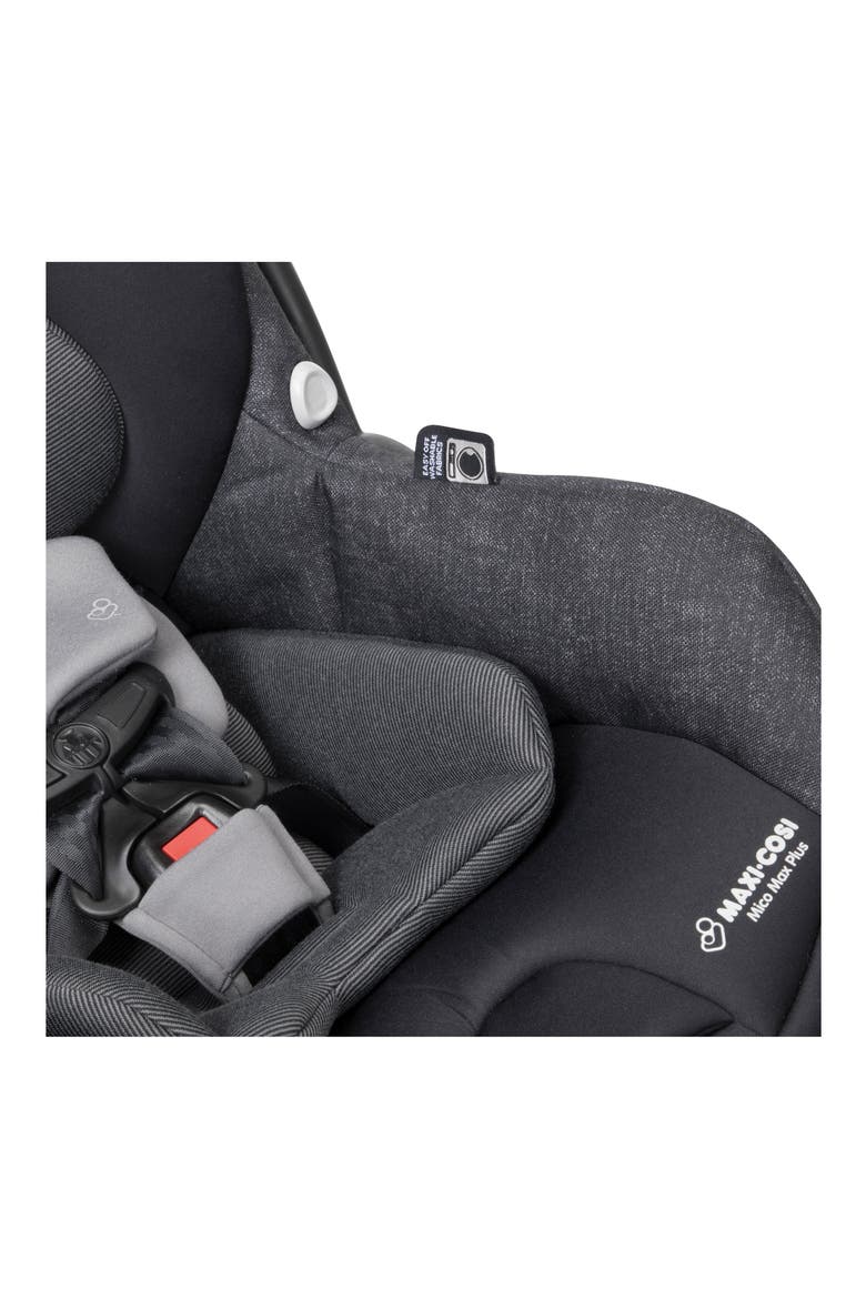 Mico Max Plus Infant Car Seat, Alternate, color, NOMAD BLACK