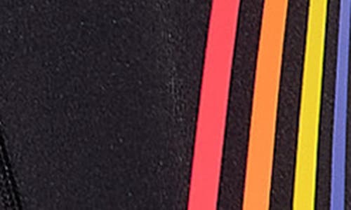 Spiritual Gangster Prism Stripe High Waist Lotus Leggings In Black