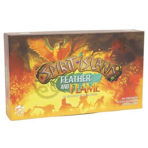 Spirit Island Feather & Flame Cooperative Strategy Board Game Expansion