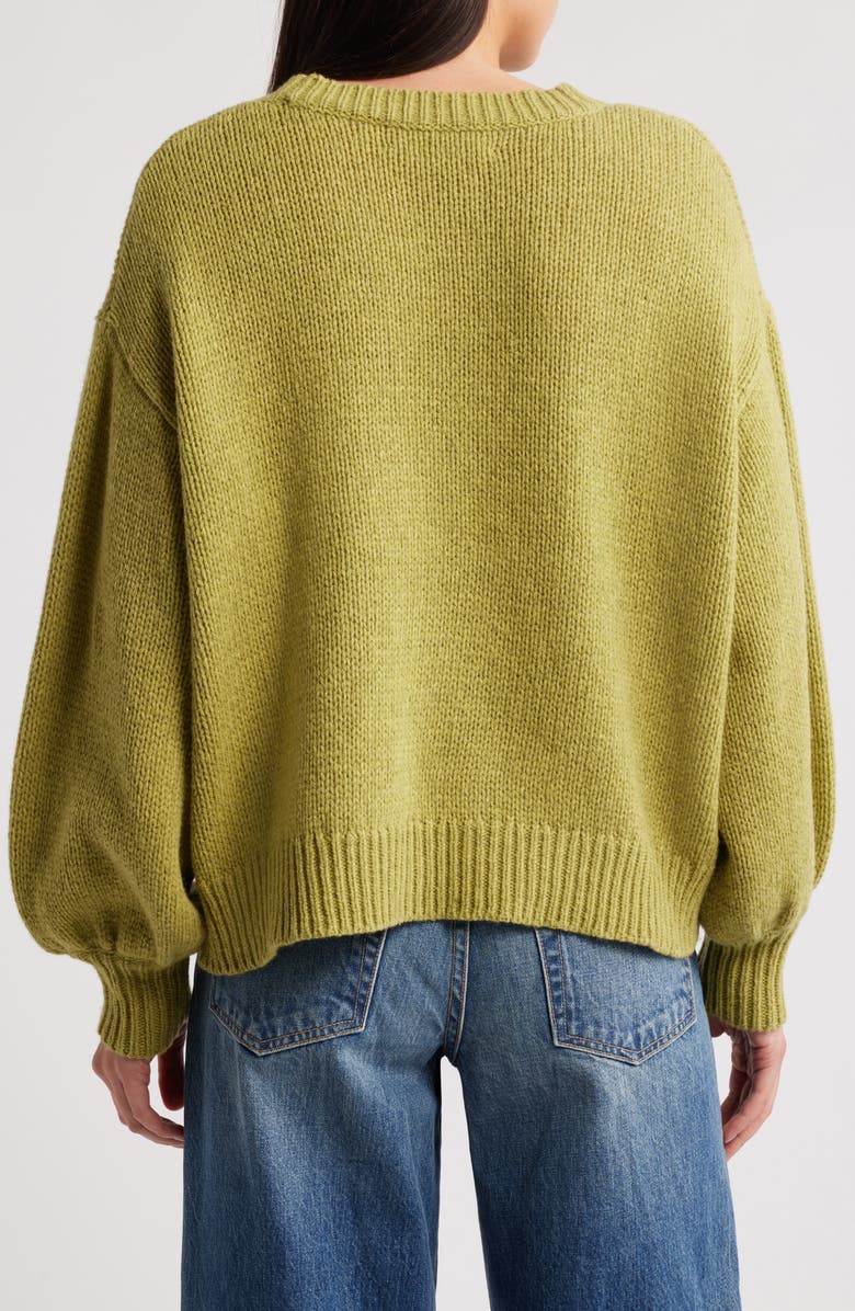 THE GREAT. The Bubble Sweater, Alternate, color, 