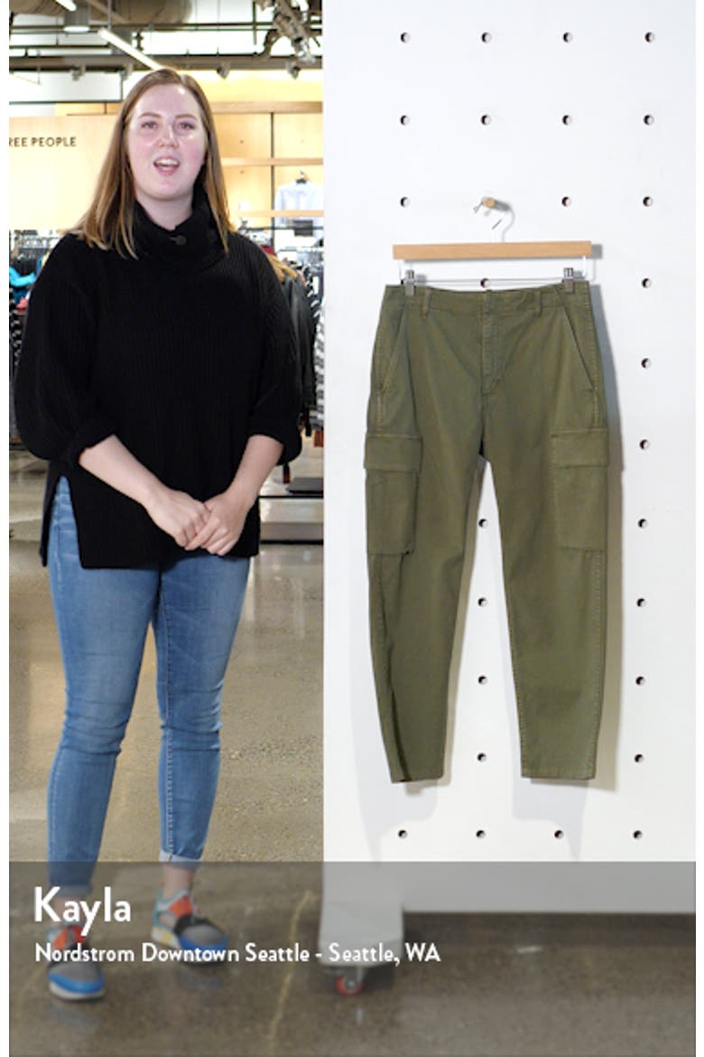 Gaia Stretch Twill Crop Cargo Pants video
