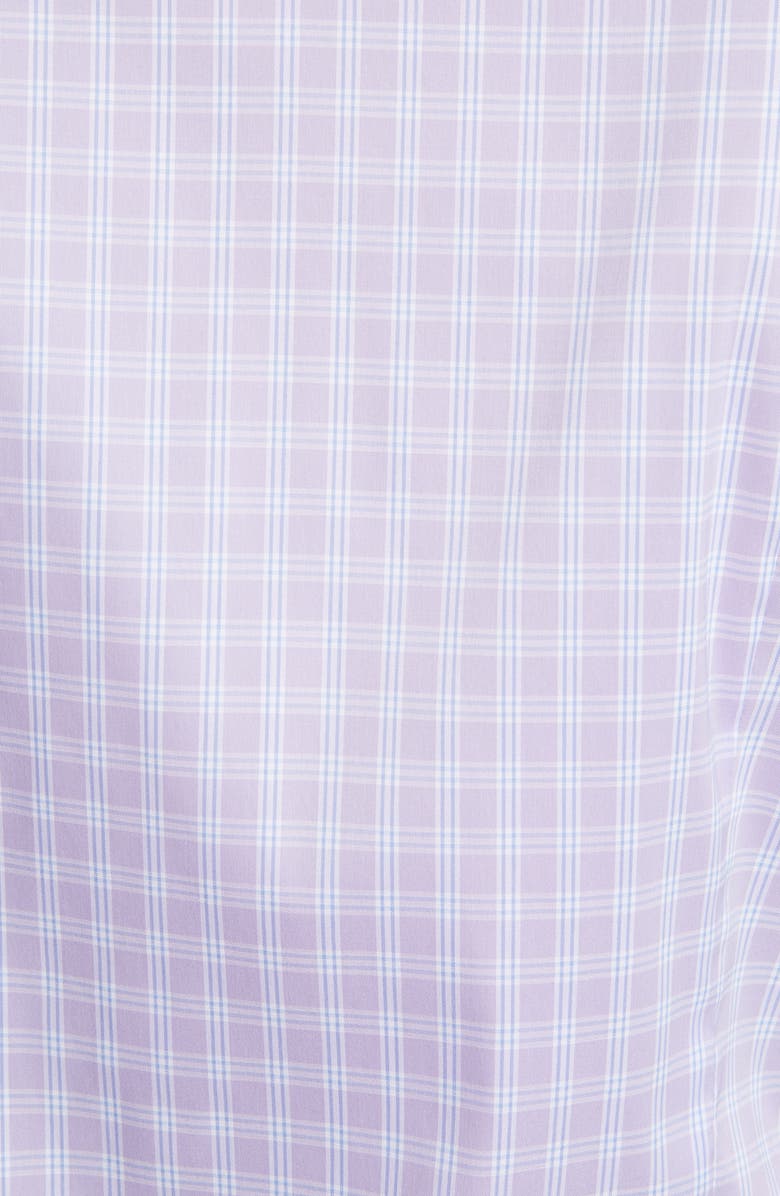 Psycho Bunny Slim Fit Stretch Non-Iron Plaid Dress Shirt, Alternate, color, 