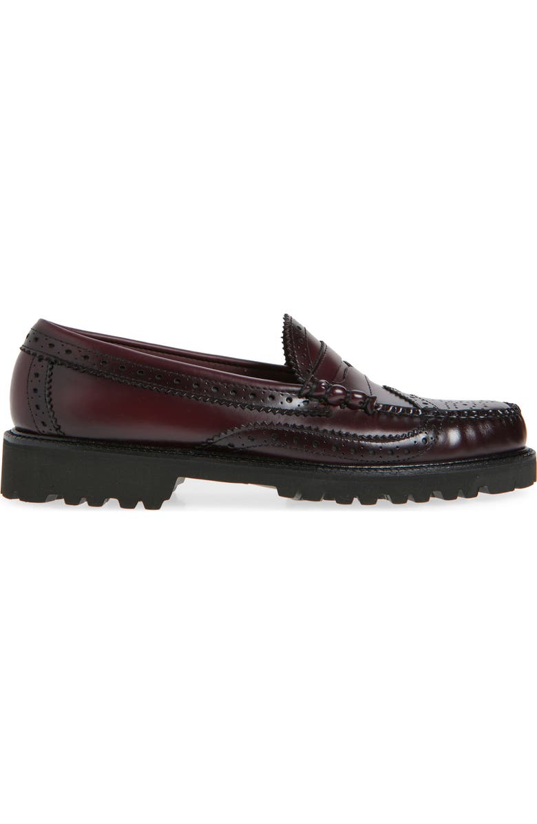 G.H.BASS Larson Wingtip Loafer, Alternate, color, Wine