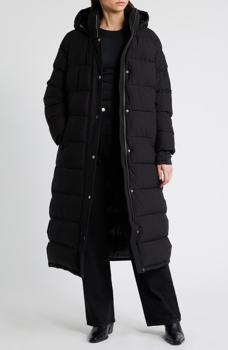 BCBGMAXAZRIA Long Puffer Coat, Alternate, color,