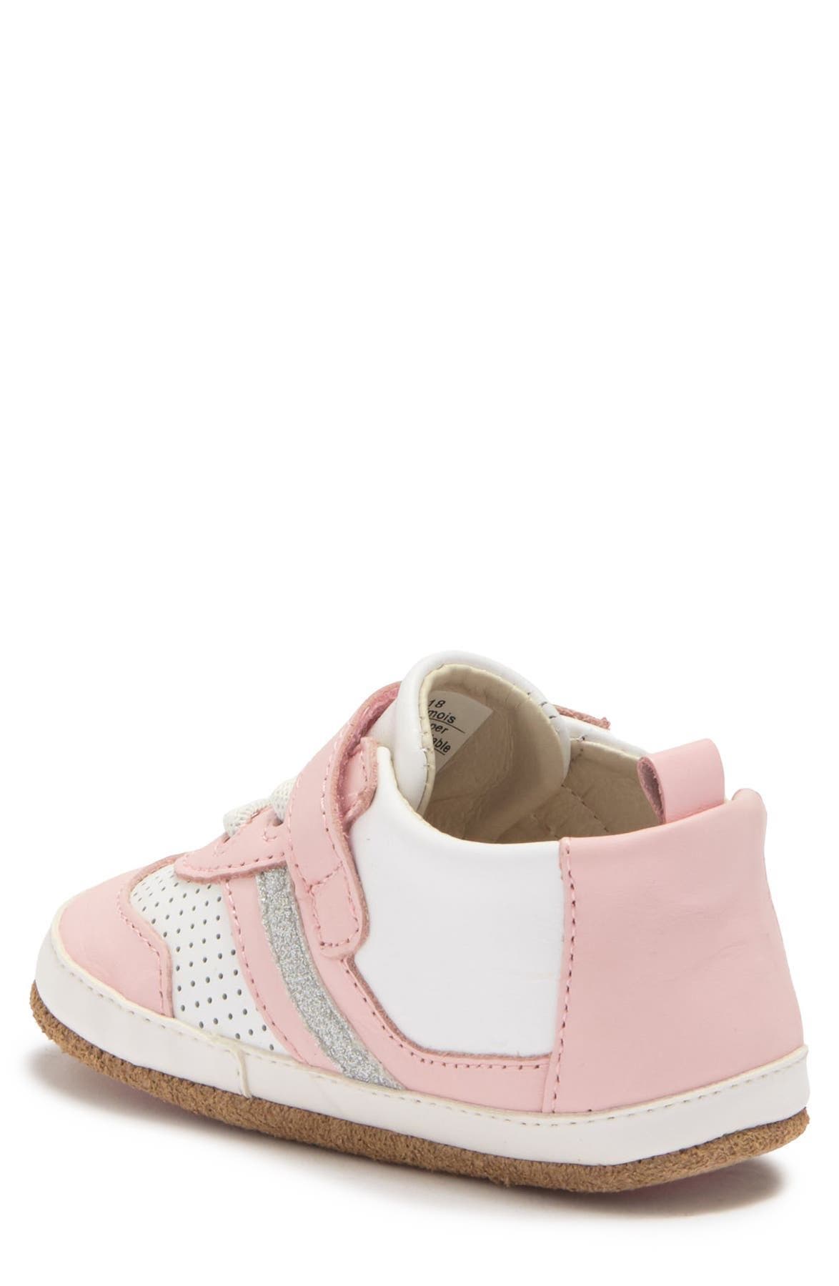 Robeez<sup>®</sup> Eliza Glitter Sneaker, Alternate, color, 