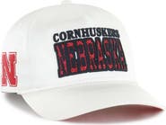 '47 Women's '47 White Nebraska Huskers Outspoken Hitch Adjustable Hat