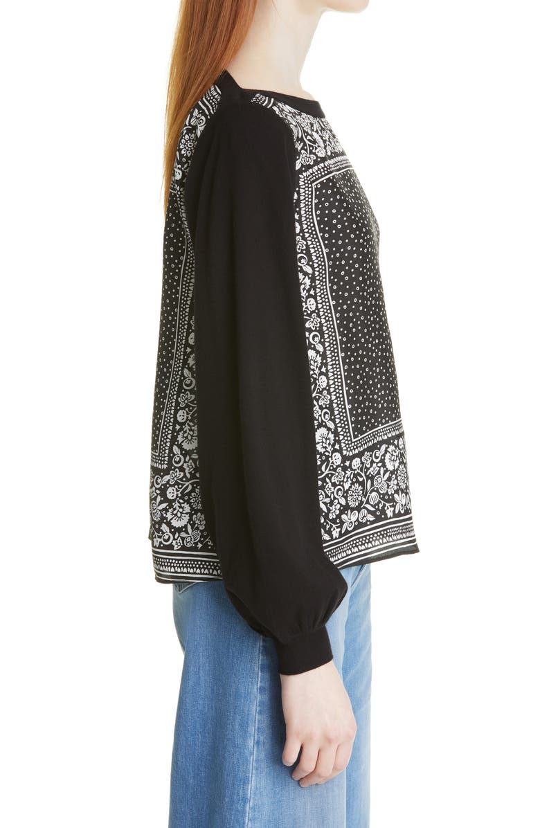 See by Chloé Balloon Sleeve Blouse, Alternate, color,