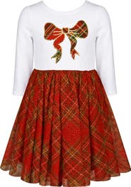 Zunie Kids' Plaid Tutu Dress
