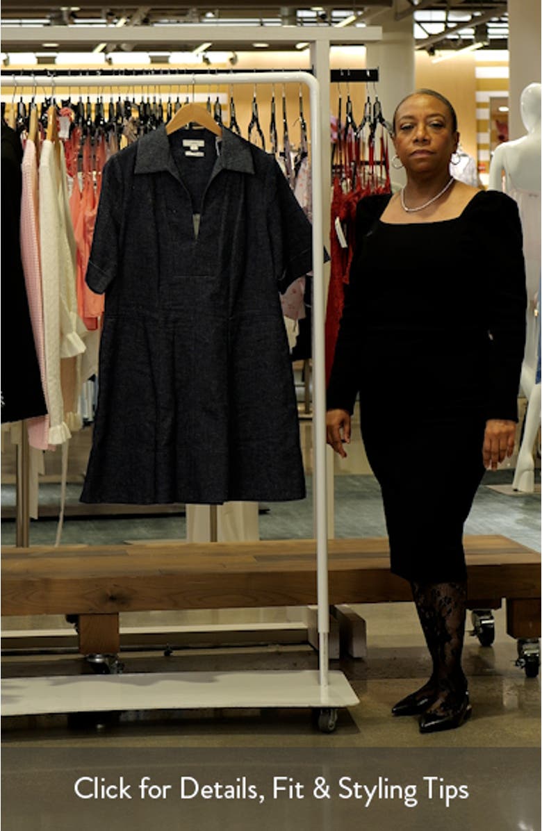 Denim A-Line Dress, sales video thumbnail