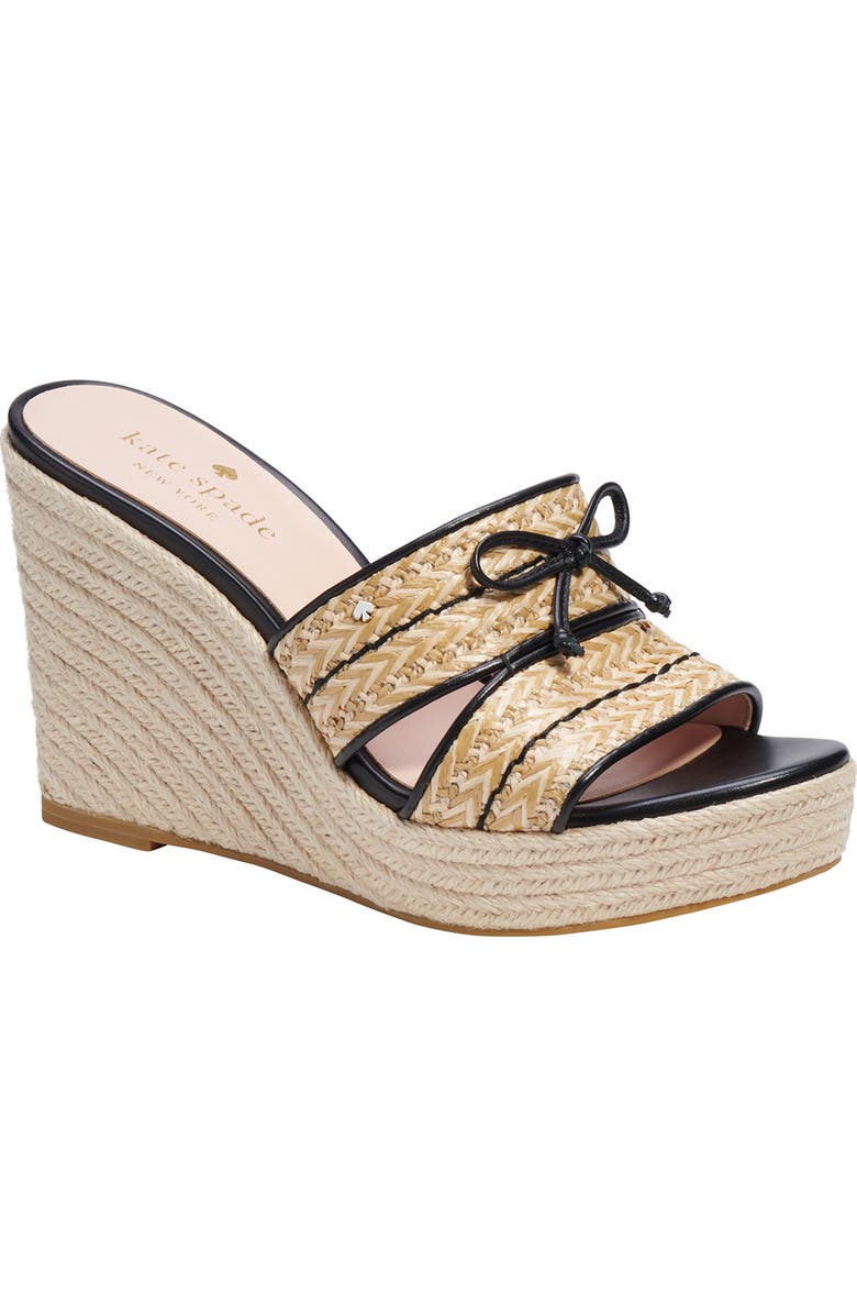 Kate Spade New York braided wedge heel, Main, color,