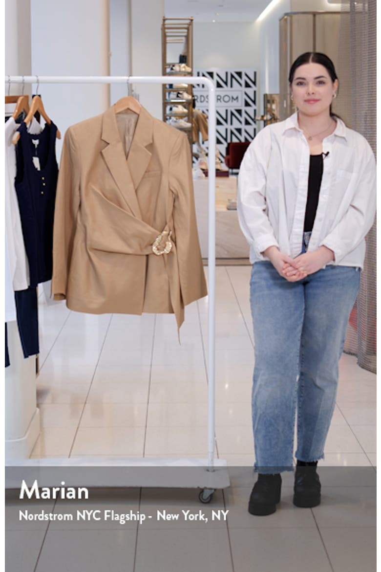 Side Belt Blazer video