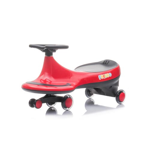 Swing Car with Flashing Wheels