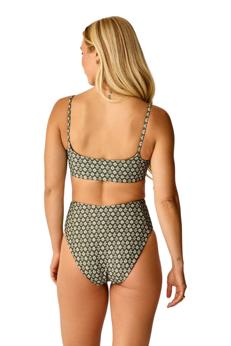 Lani Pocket Compression Bottom, Alternate, color, Dk. Fir Batik