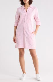 Frank & Eileen Southern Ireland Stripe Long Sleeve Utility Shirtdress