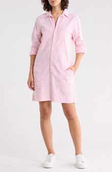 Frank & Eileen Southern Ireland Stripe Long Sleeve Utility Shirtdress