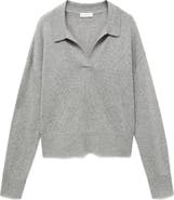 MANGO TEEN Johnny Collar Sweater