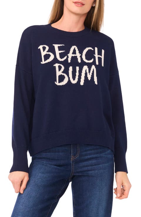 Beach Bum Cotton Sweater