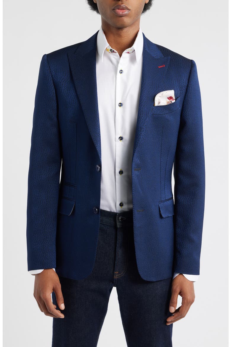 Sinai Collection Sport Coat, Main, color, NAVY
