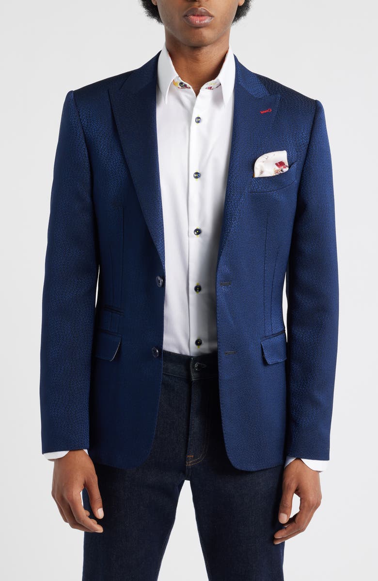 Siragusa Sinai Collection Sport Jacket, Main, color, Navy