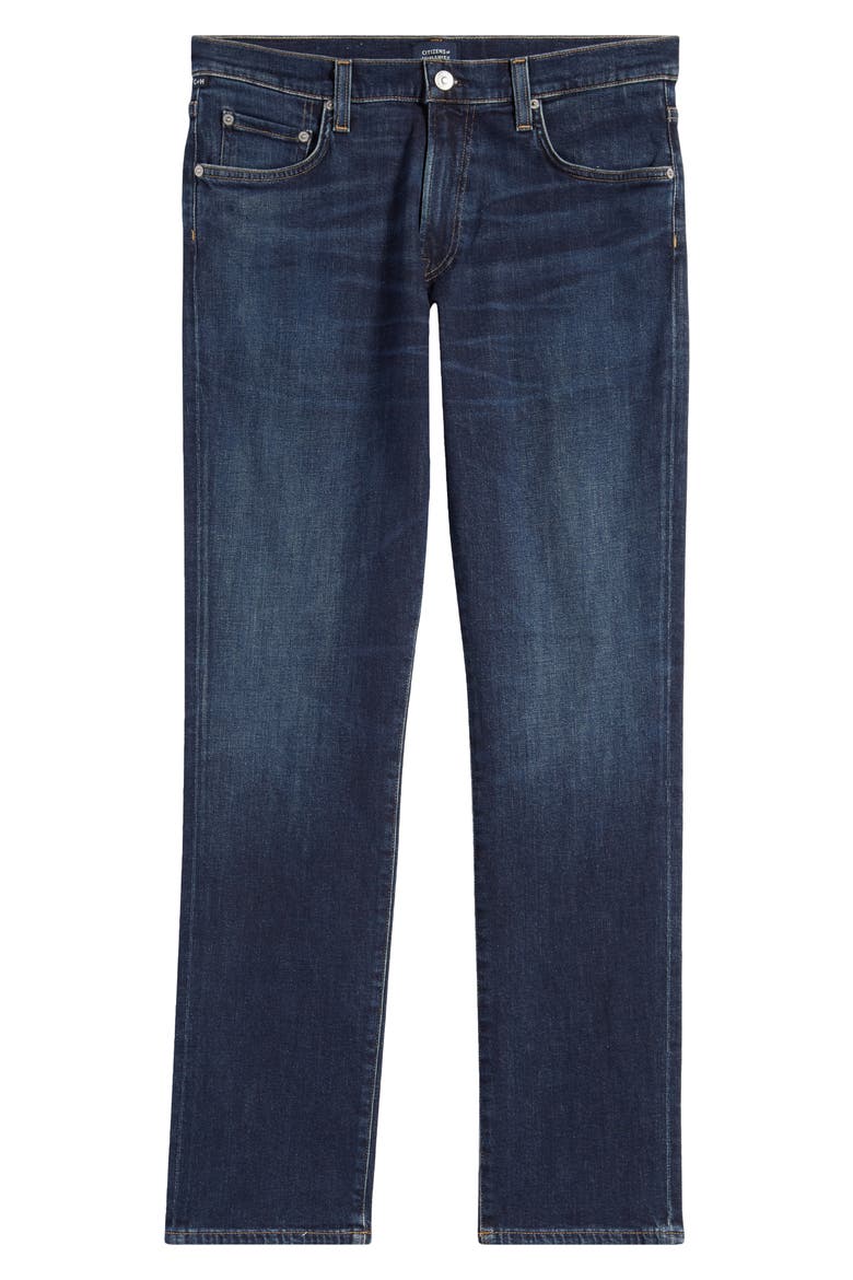 Gage Slim Straight Stretch Cotton & Cashmere Jeans, Alternate, color, PROSPECT