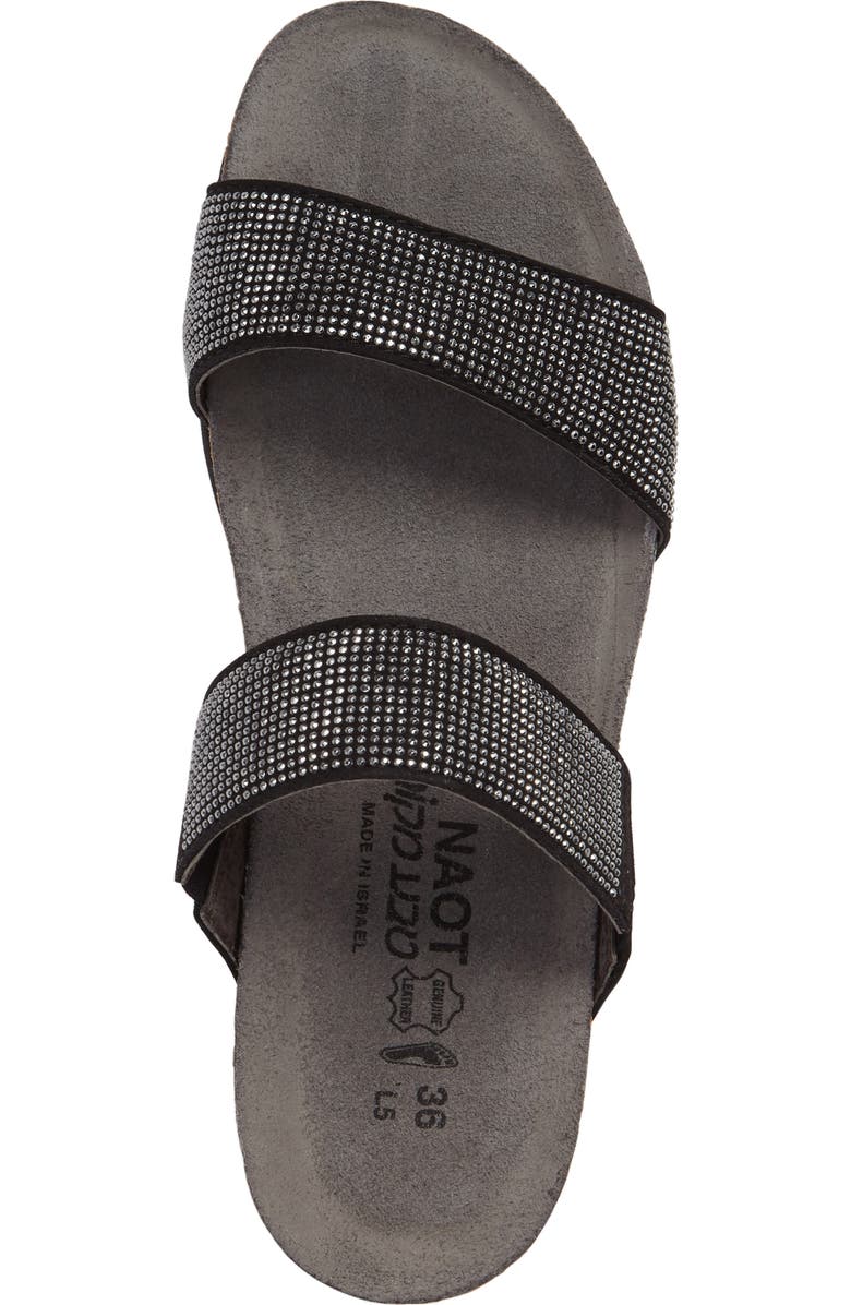 Naot 'Bianca' Slide Sandal, Alternate, color,