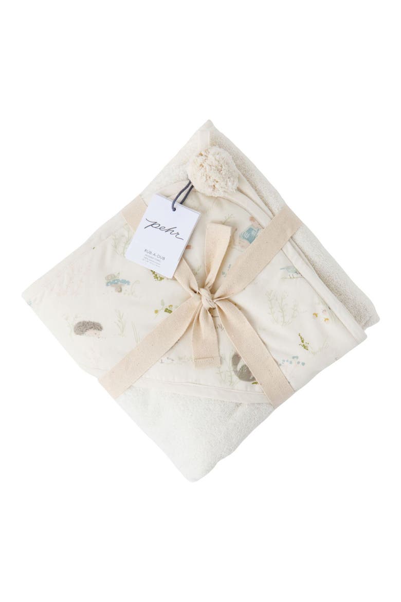 Hooded Towel, Alternate, color, FOREST FABLE