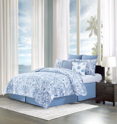 Tidal Waves Full/Queen 3-Piece Quilt Bedding Set