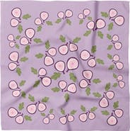 Centinelle Fig Cotton Silk Bandana