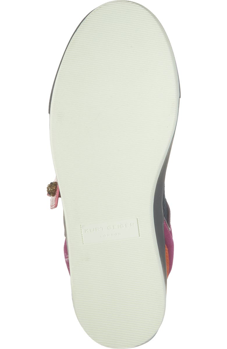 KG Kurt Geiger Southbank Tag Sneaker, Alternate, color, Blue Multi