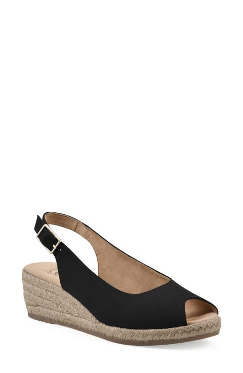 Maize Slingback Wedge Sandal (Women)