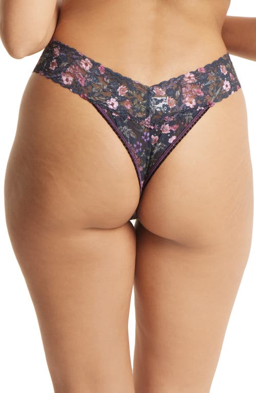 Hanky Panky Print Original Rise Thong