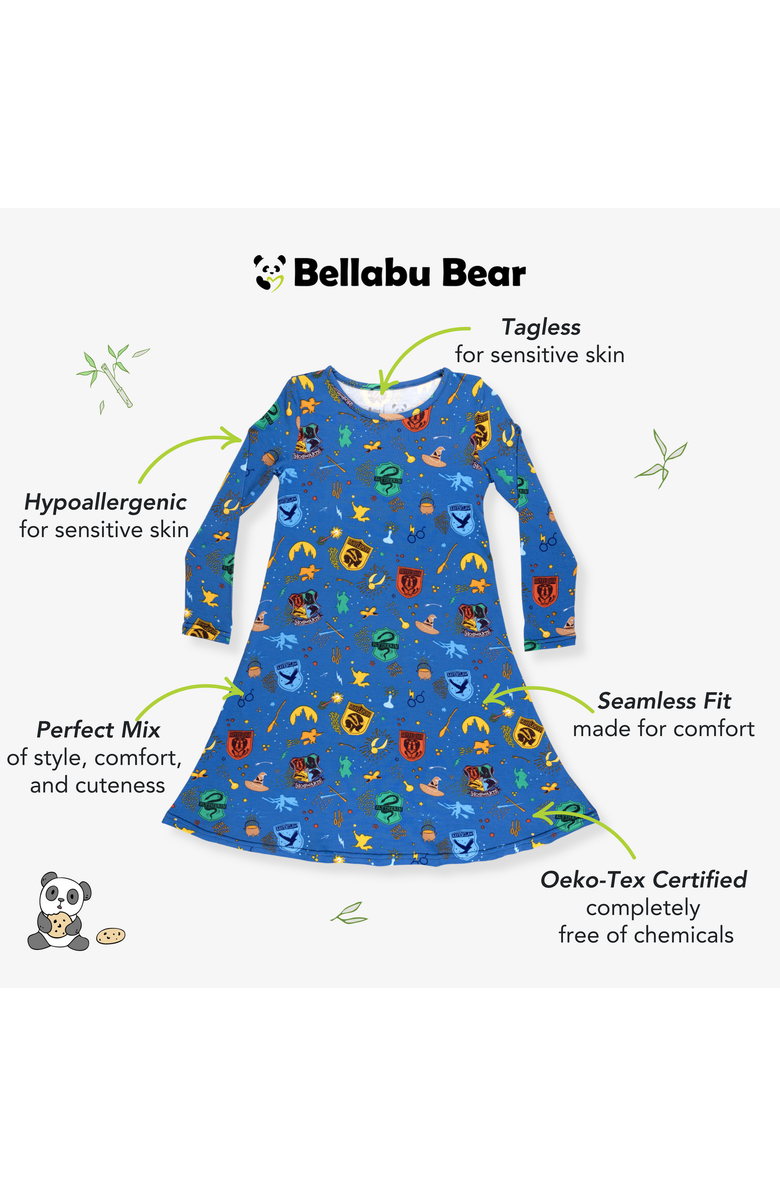 Bellabu Bear Kids' House Pride Short Sleeve Dress, Alternate, color, House Pride