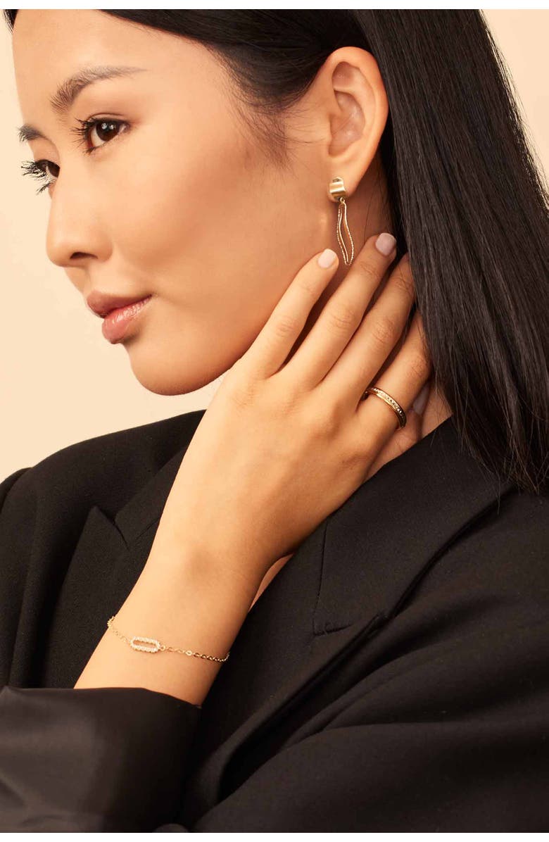 Oradina 14K Gold Always Ring, Alternate, color, Yellow & White Gold