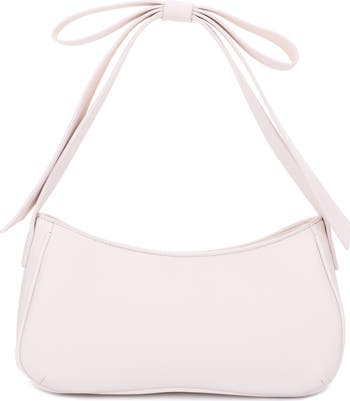 Marissa Bow Recycled Vegan Leather Shoulder Bag