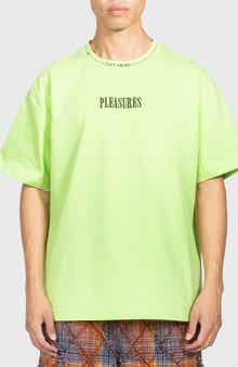 PLEASURES Cut Here Heavyweight Graphic T-Shirt