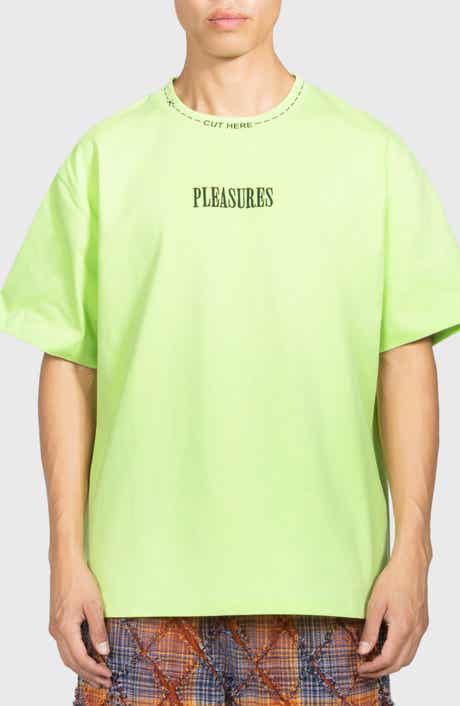 PLEASURES Cut Here Heavyweight Graphic T-Shirt