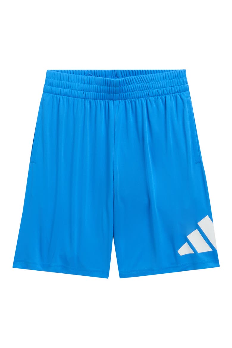 Kids' 3-Bar Mesh Shorts, Main, color, RAY BLUE