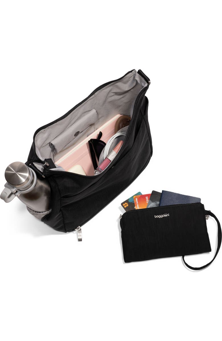 BAGGALLINI Modern Everywhere Bagg EMF Blocking Pocket, Alternate, color, Black