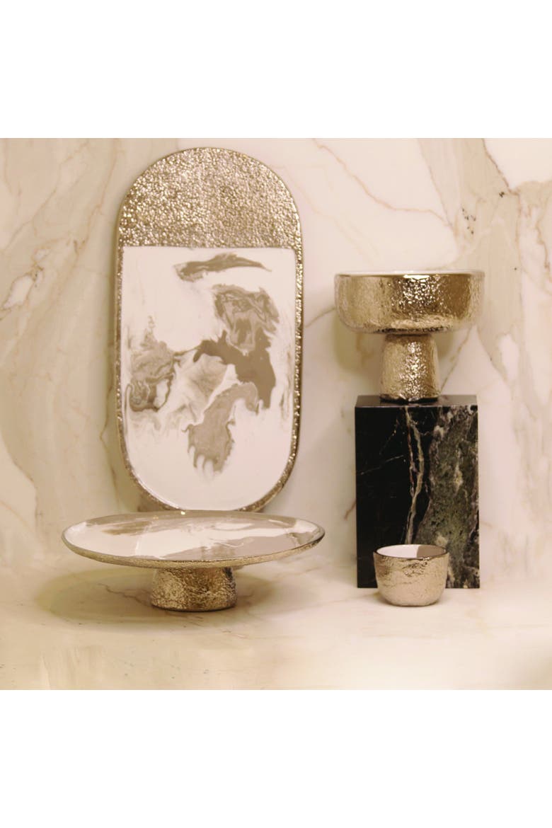 Dansbury Cheese Board, Alternate, color, Silver